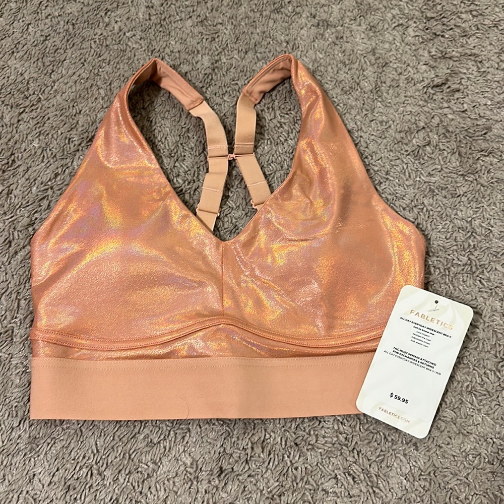Fabletics Everyday Iridescent Bra II NWT